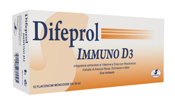 DIFEPROL IMMUNO D3 12 FLACONCINI DA 10 ML - Farmaunclick.it
