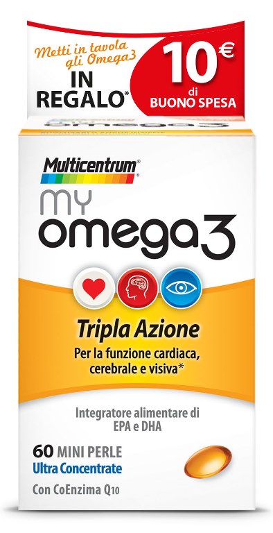 MULTICENTRUM MY OMEGA3 60 MINI PERLE PROMO - Farmaunclick.it