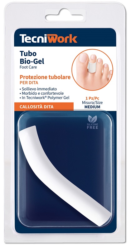 BIOGEL FASCETTA TUBOLARE GEL DITA PIEDI MEDIUM 1 PEZZO - Farmaunclick.it