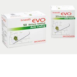 STRISCE MISURAZIONE GLICEMIA LINEA D EVO 25 PEZZI - Farmaunclick.it