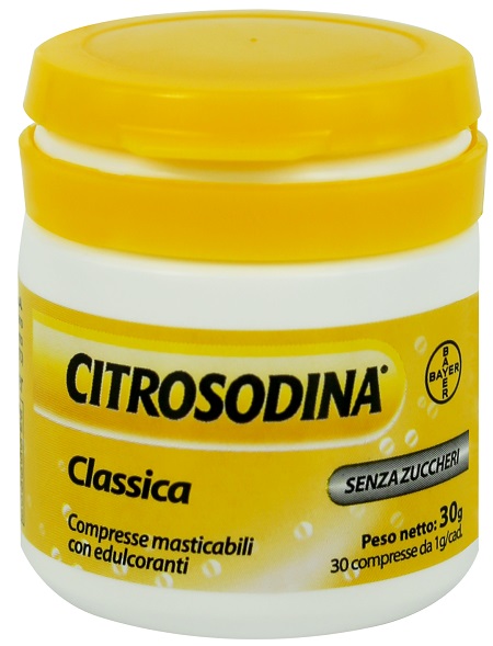 CITROSODINA CLASSICA 30 COMPRESSE MASTICABILI - Farmaunclick.it