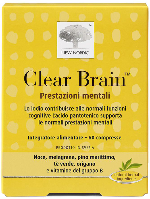 CLEAR BRAIN 60 COMPRESSE - Farmaunclick.it