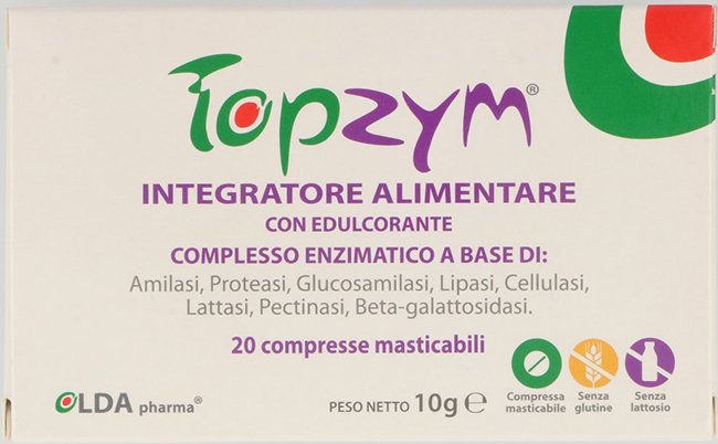 TOPZYM 20 COMPRESSE - Farmaunclick.it