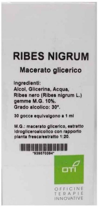 RIBES NIGRUM MACERATO GLICERICO 10% GOCCE 100ML - Farmaunclick.it