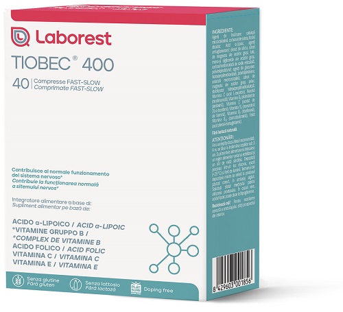 TIOBEC 400 40 COMPRESSE FAST-SLOW DA 1,28 G - Farmaunclick.it