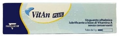 UNGUENTO OFTALMICO LUBRIFICANTE VITAN PLUS 5 G - Farmaunclick.it