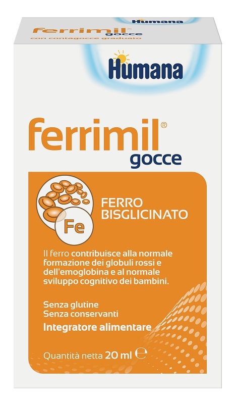 HUMANA FERRIMIL GOCCE 20 ML - Farmaunclick.it