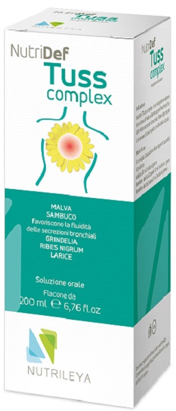 NUTRIDEF TUSS COMPLEX 200 ML - Farmaunclick.it