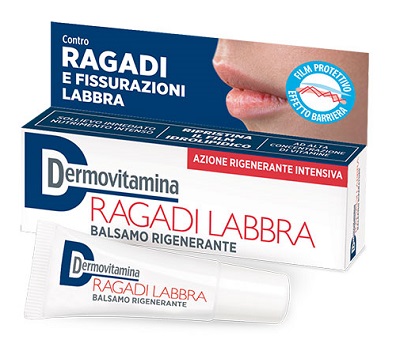 DERMOVITAMINA RAGADI LABBRA BALSAMO RIGENERANTE 8 ML - Farmaunclick.it