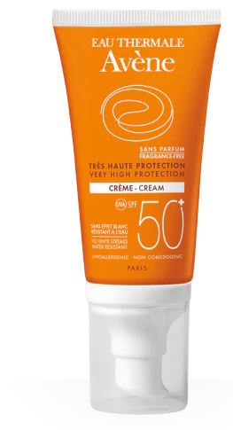 AVENE SOLARE CREMA SPF 50+ SENZA PROFUMO 50 ML - Farmaunclick.it