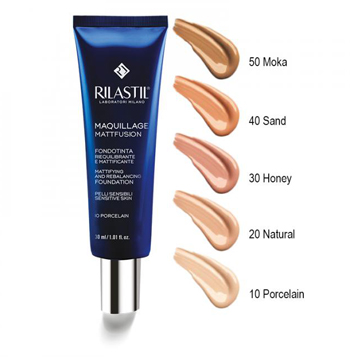 RILASTIL MAQUILLAGE FONDOTINTA RIEQUILIBRANTE MATTIFIANT 20 30 ML - Farmaunclick.it
