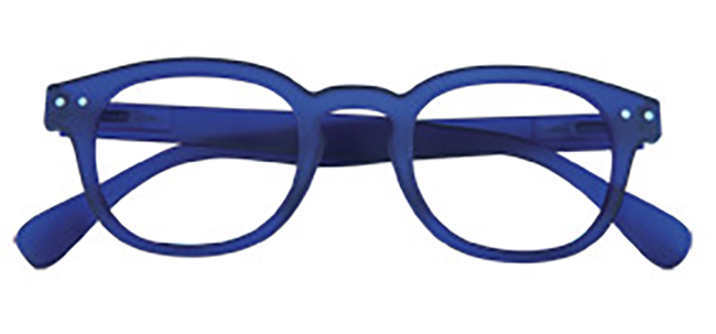 OCCHIALE PER PRESBIOPIA IRISTYLE RUBBER BLUE +1,00 - Farmaunclick.it