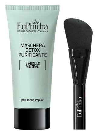 EUPHIDRA MASCH DETOX PURIFICANTE CON PENNELLO - Farmaunclick.it