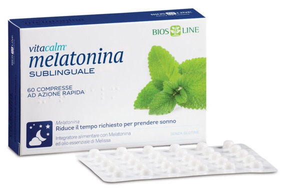 VITACALM MELATONINA 120 COMPRESSE SUBLINGUALI - Farmaunclick.it