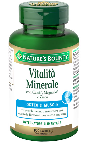 VITALITA' MINERALE 100 TAVOLETTE 133,50 G - Farmaunclick.it