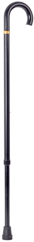 BASTONE IN ALLUMINIO REGOLABILE MANICO CURVO - Farmaunclick.it