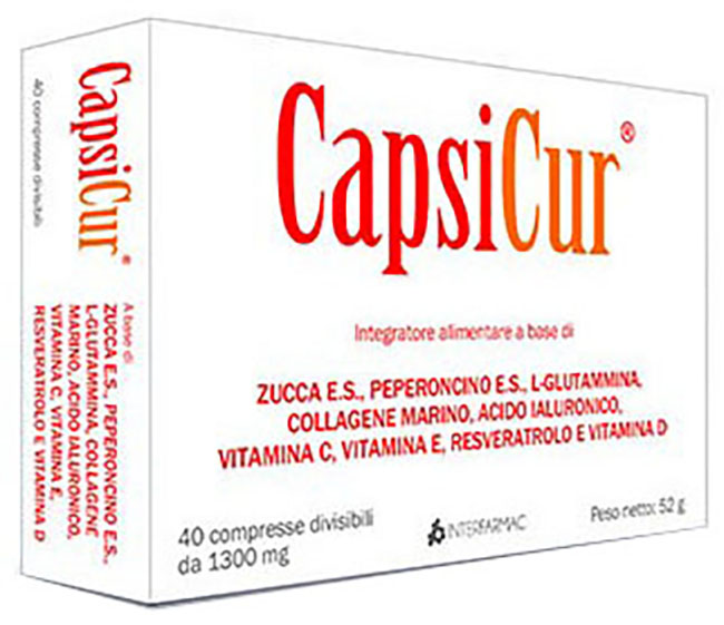 CAPSICUR 40 COMPRESSE - Farmaunclick.it