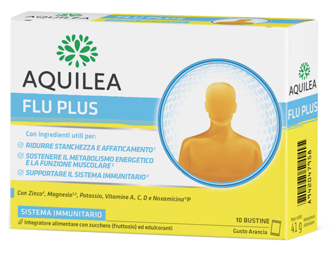 AQUILEA FLU PLUS 10 BUSTINE - Farmaunclick.it