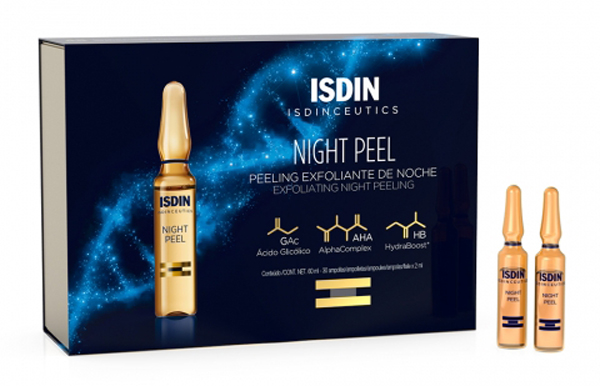ISDINCEUTICS NIGHT PEEL 10 FIALE 2 ML - Farmaunclick.it