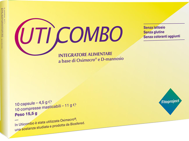 UTICOMBO 10 CAPSULE + 10 COMPRESSE MASTICABILI - Farmaunclick.it