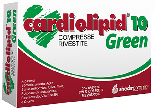 CARDIOLIPID 10 GREEN 30 COMPRESSE RIVESTITE - Farmaunclick.it