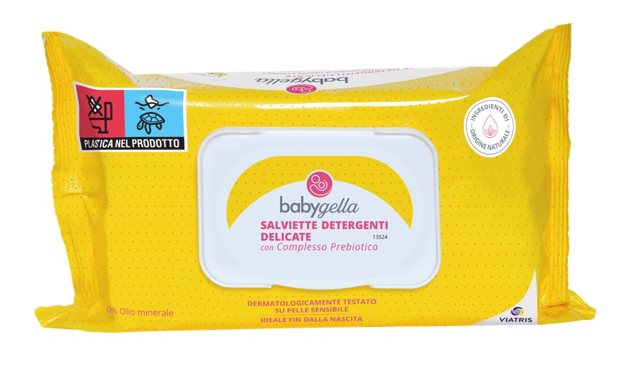 BABYGELLA PREBIOTIC SALVIETTINE 72 PEZZI - Farmaunclick.it