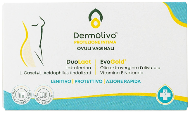 DERMOLIVO OVULI VAGINALI 10 PEZZI - Farmaunclick.it