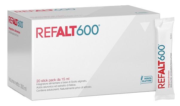 REFALT 600 20 STICK PACK X 15 ML - Farmaunclick.it