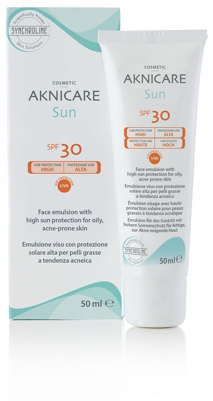 AKNICARE SUN SPF 30 50 ML - Farmaunclick.it