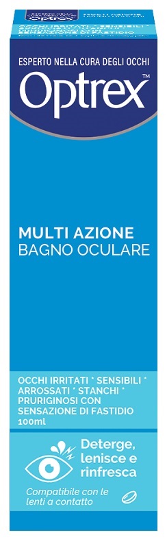 BAGNO OCULARE OPTREX MULTI AZIONE 100 ML - Farmaunclick.it