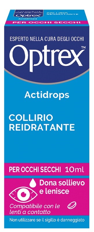 COLLIRIO REIDRATANTE OCCHI SECCHI OPTREX ACTIDROPS 10 ML - Farmaunclick.it