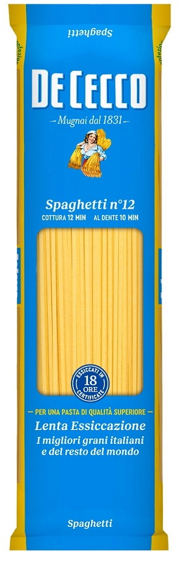 DE CECCO SPAGHETTI N12 NUOVA RICETTA 400 G - Farmaunclick.it