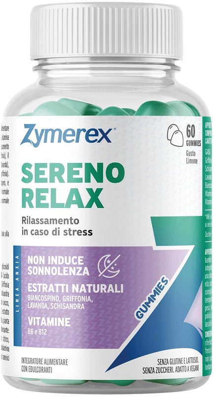 ZYMEREX SERENO RELAX 60 GOMMOSE - Farmaunclick.it