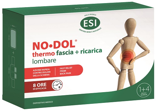 ESI NO DOL THERMO FASCIA LOMBARE 1 PEZZO + RICARICA 4 PEZZI - Farmaunclick.it