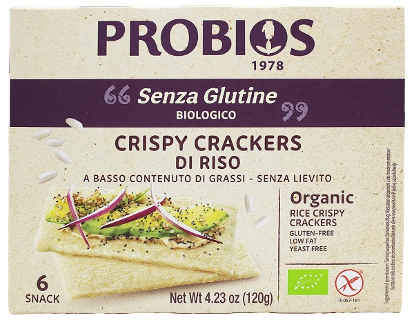 CRISPY CRACKERS RISO 6 PEZZI DA 20 G - Farmaunclick.it