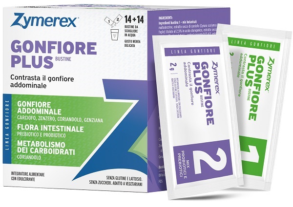 ZYMEREX GONFIORE PLUS 28 BUSTINE - Farmaunclick.it