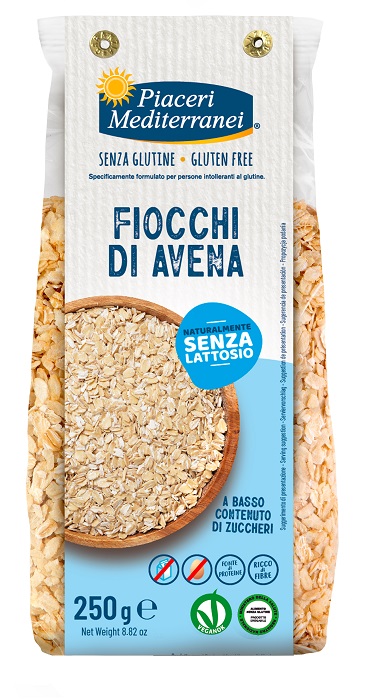 PIACERI MEDITERRANEI FIOCCHI AVENA 250 G - Farmaunclick.it