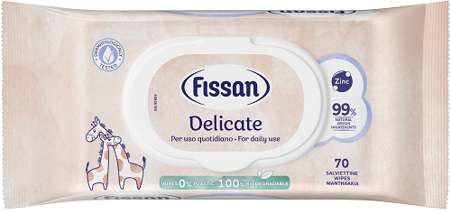 FISSAN SALVIETTE DELICATE NEW 70 PEZZI - Farmaunclick.it