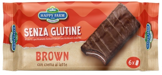 HAPPY FARM BROWN 6 PEZZI DA 45 G - Farmaunclick.it