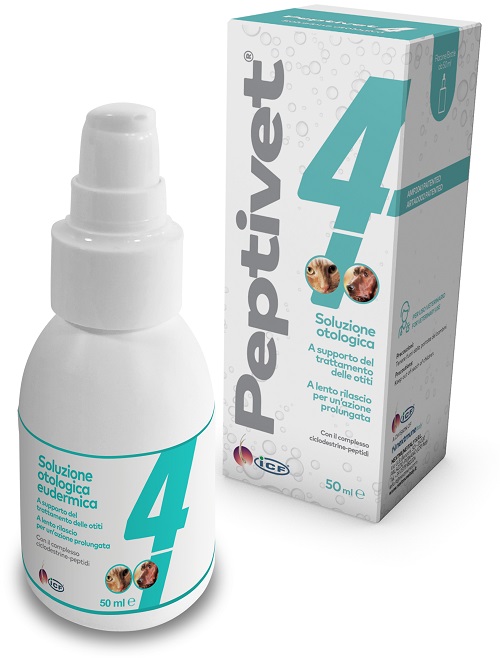 PEPTIVET 4 SOLUZIONE OTOLOGICA 50 ML - Farmaunclick.it