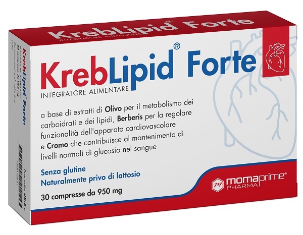 KREBLIPID FORTE 30 COMPRESSE 950 MG - Farmaunclick.it