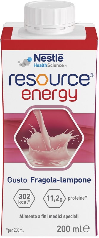 RESOURCE ENERGY FRAGOLA-LAMPONE 200 ML - Farmaunclick.it