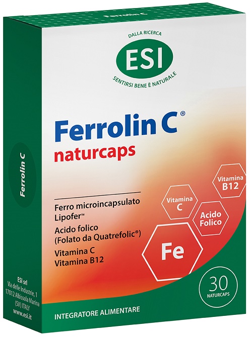 ESI FERROLIN C 30 NATURCAPS - Farmaunclick.it