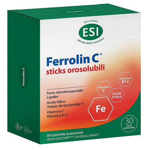 ESI FERROLIN C 30 STICK OROSOLUBILI - Farmaunclick.it