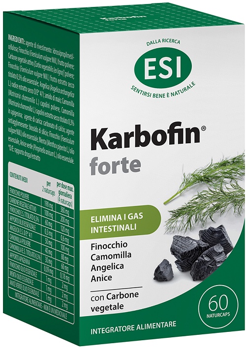 ESI KARBOFIN FORTE 60 NATURCAPS - Farmaunclick.it