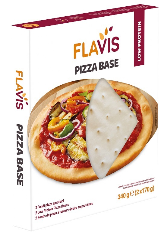 FLAVIS PIZZA BASE 2 FONDI PIZZA APROTEICI DA 170 G - Farmaunclick.it
