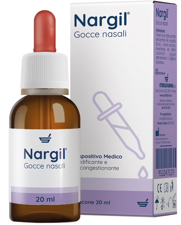 GOCCE NASALI NARGIL 20 ML - Farmaunclick.it