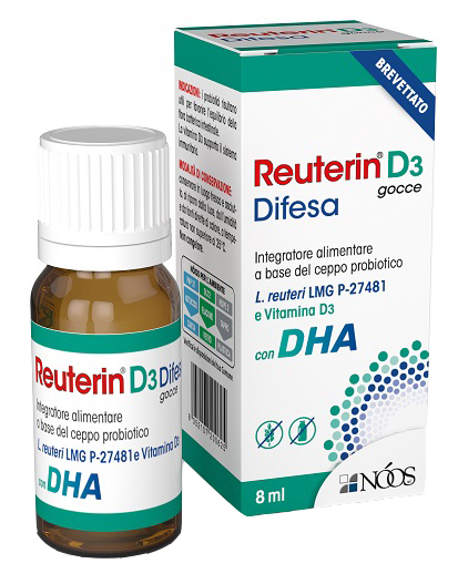 REUTERIN D3 DIFESA GOCCE CON DHA 8 ML - Farmaunclick.it