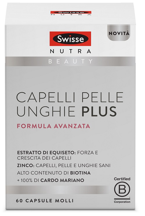 SWISSE CAPELLI PELLE UNGHIE PLUS 60 CAPSULE MOLLI - Farmaunclick.it