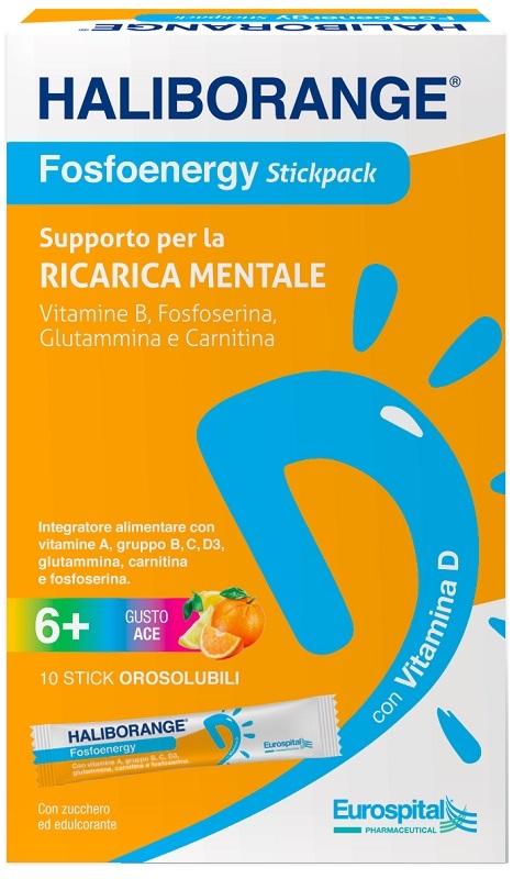 HALIBORANGE FOSFOENERGY 10 STICK OROSOLUBILI 15,2 G - Farmaunclick.it